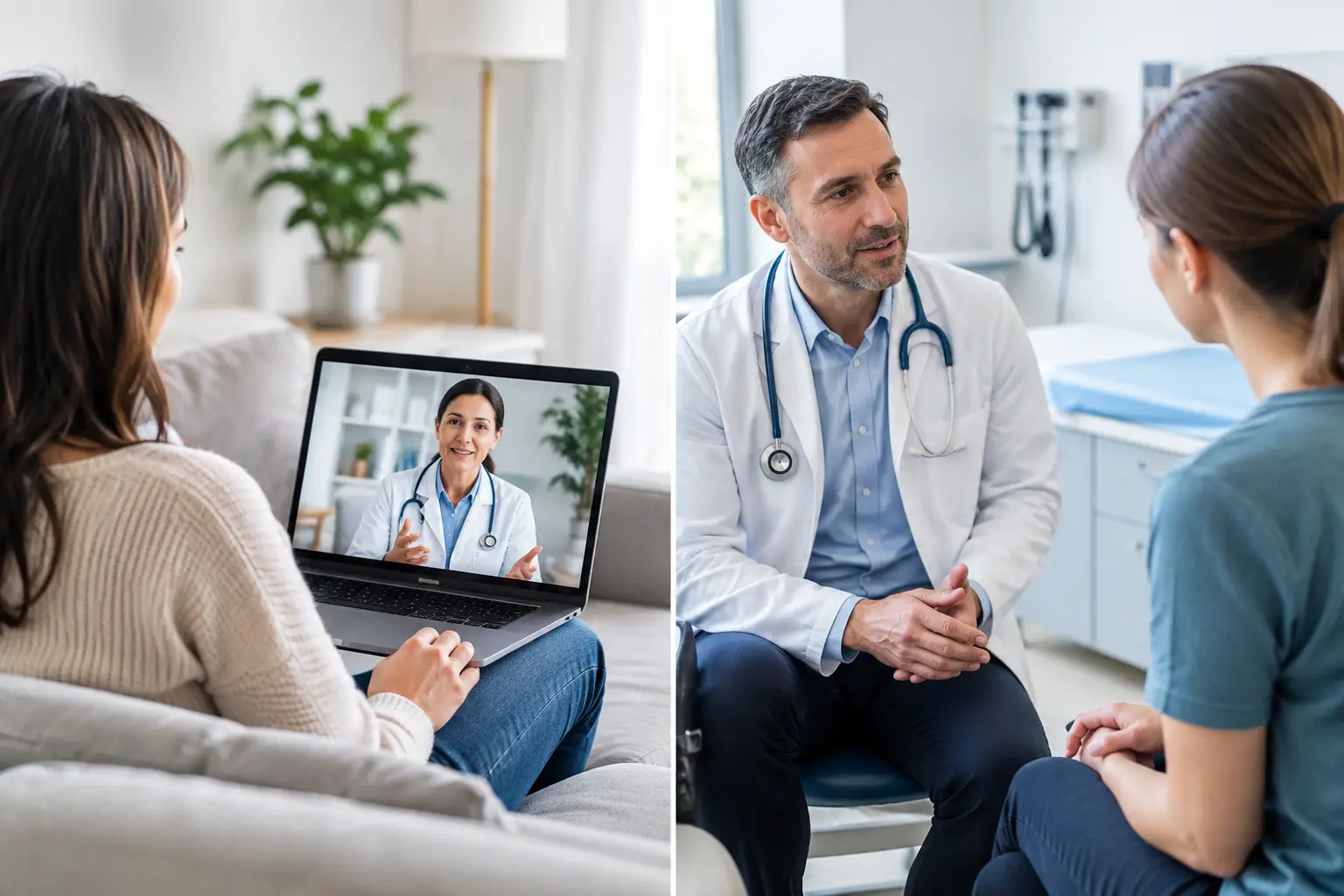 Telemedicine Versus Clinic Visits in Athens