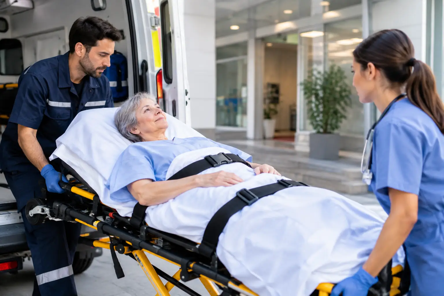Arranging Medical Transport in Athens Safely